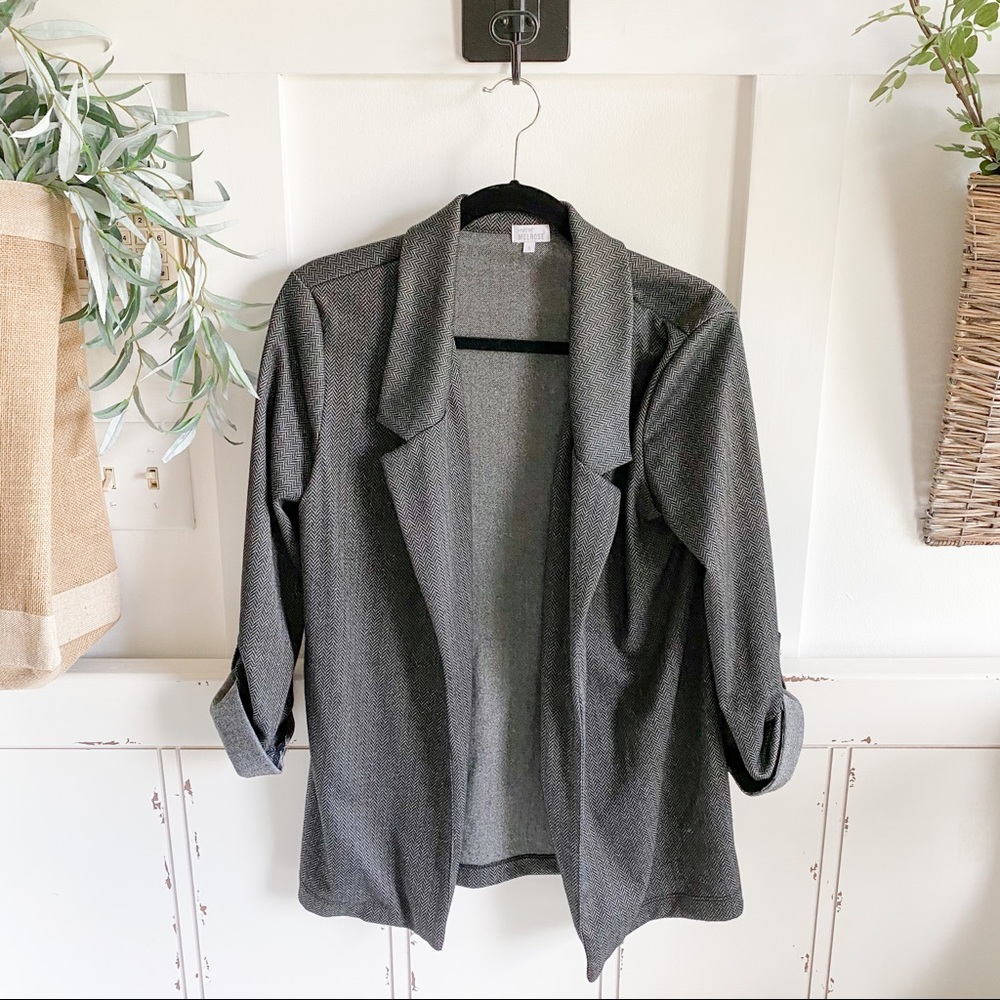 Charcoal grey blazer